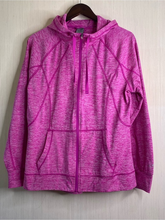 Champion Jackets & Blazers - Champion Women’s Duo Dry Full-Zip Hooded Athletic Performance Jacket Pink Large